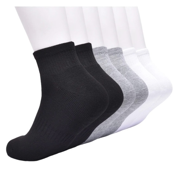 Athletic Works Men's Ankle Socks, 6-Pack, Sock - Picture 5 of 5